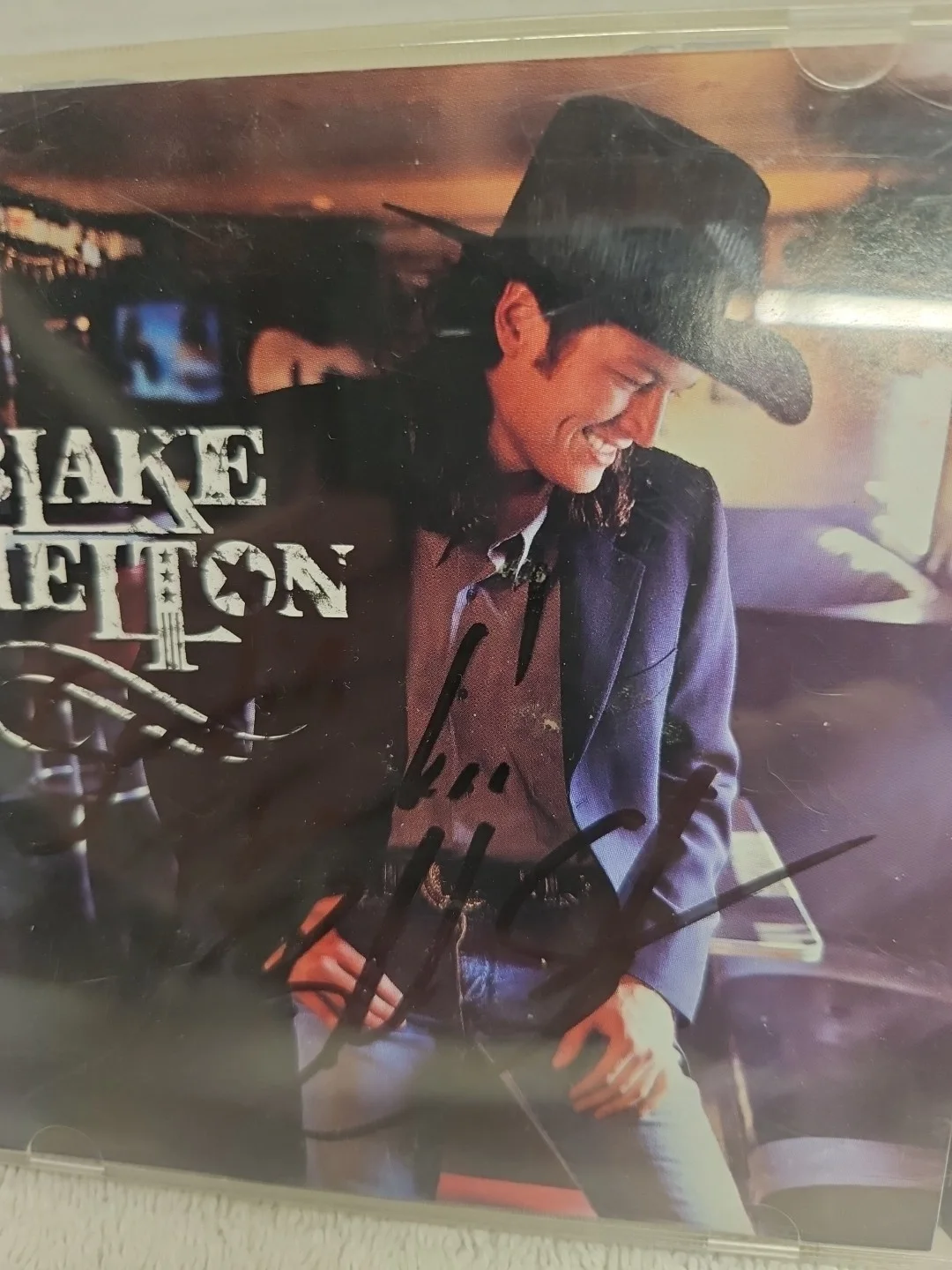 Blake Shelton Signed CD Blake Shelton 2001, image 4