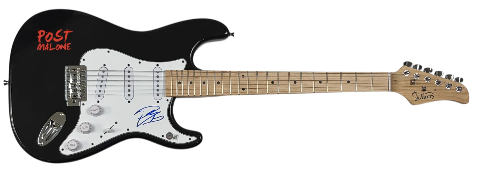 Post Malone Signed Autograph Electric Guitar Hollywood's Bleeding Beckett COA, изображение 2