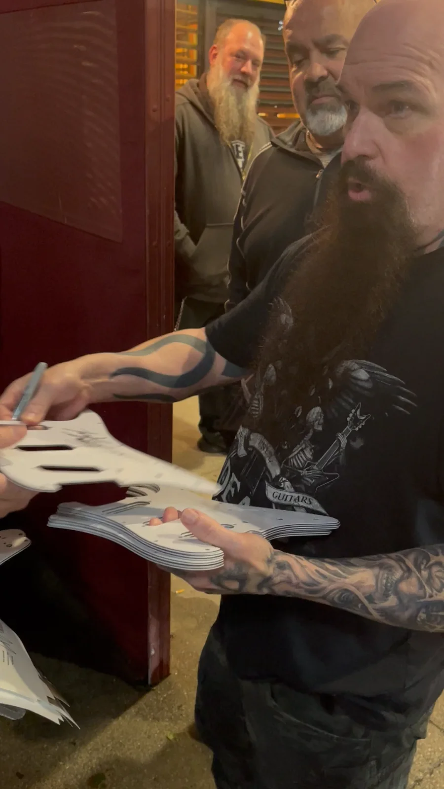 Kerry King Slayer Reign In Blood Signed Electric Guitar Autographed JSA Proof, image 2