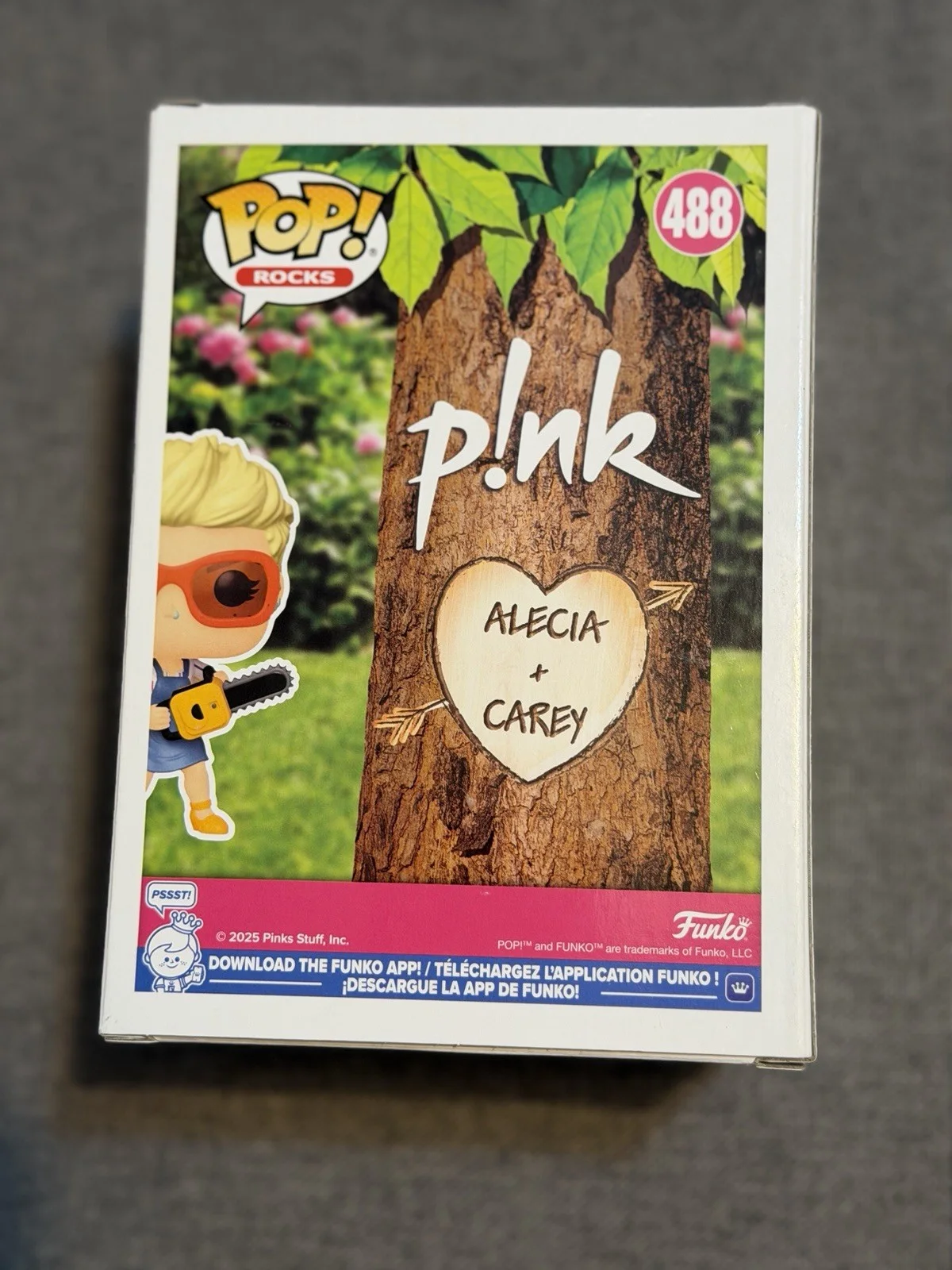 Pink Signed Autograph Funko Pop 488 Beckett COA P!nk Alecia Moore SO WHAT, изображение 4
