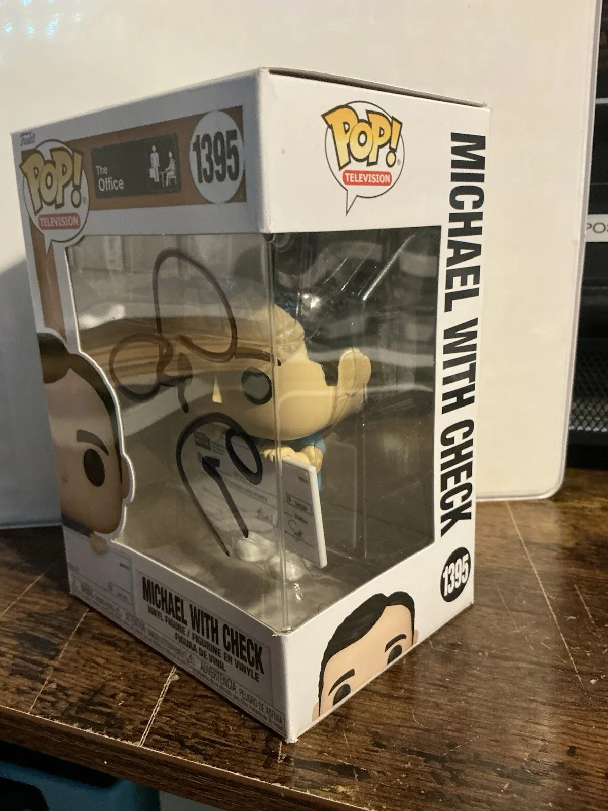 Steve Carell — STEVE CARELL SIGNED AUTOGRAPH THE OFFICE # 1395 FUNKO POP COA, изображение 3