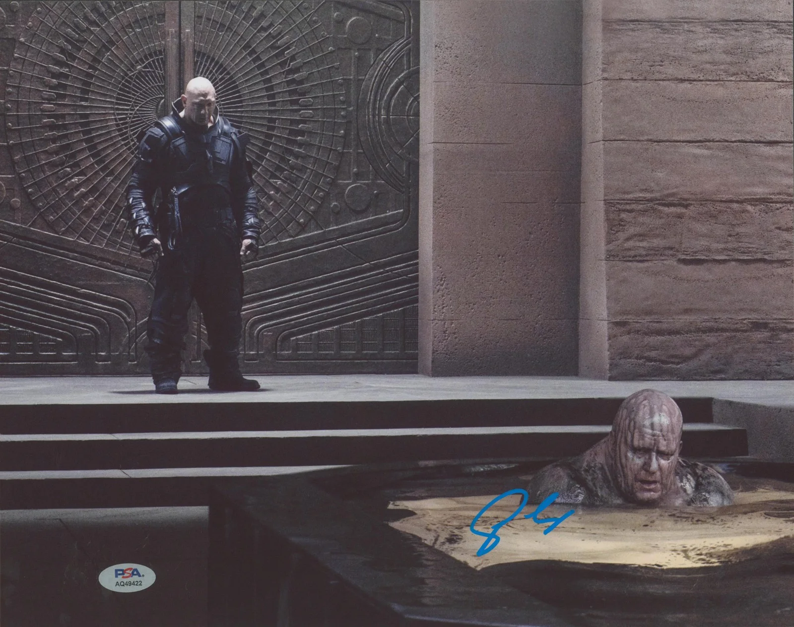 Stellan Skarsgard — Stellan Skarsgard Dune Authentic Signed 11x14 Horizontal Photo PSA/DNA #AQ49422