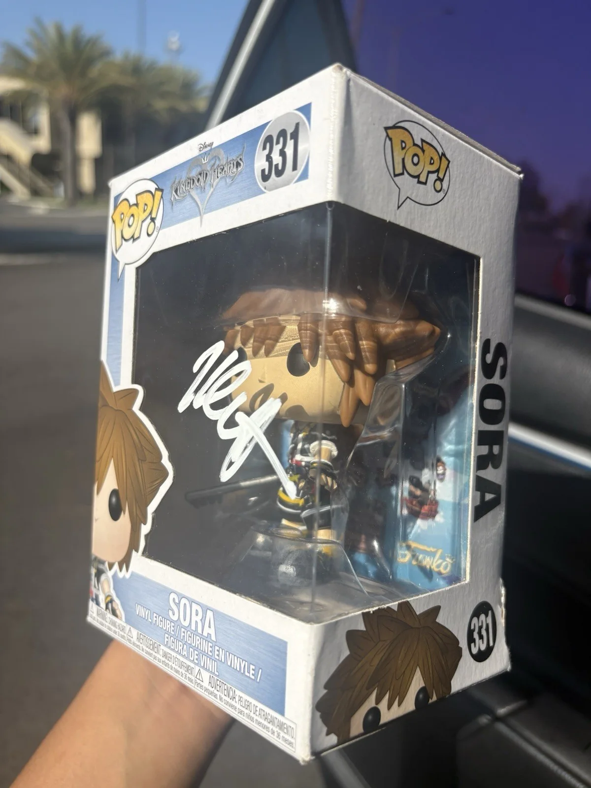 Haley Joel Osment — Haley Joel Osment Signed Sora Funko Pop 331 Kingdom Hearts Full Autograph Rare, image 2