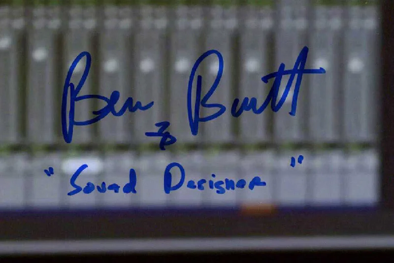 BEN BURTT SIGNED AUTOGRAPHED 11x14 PHOTO SOUND DESIGNER STAR WARS BECKETT BAS, изображение 2
