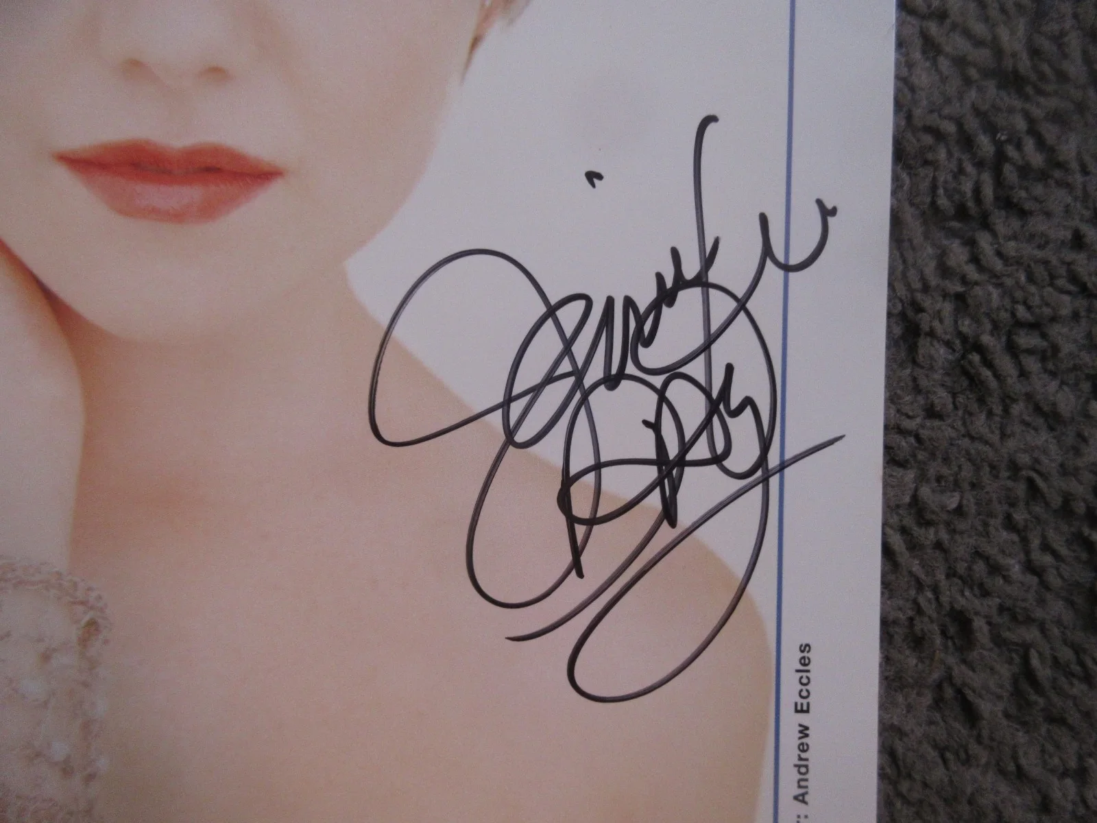 JENNIFER DAY 2000 BNA/RCA NASHVILLE 8” x 10” FULL COLOR SIGNED PUBLICITY PHOTO, изображение 2