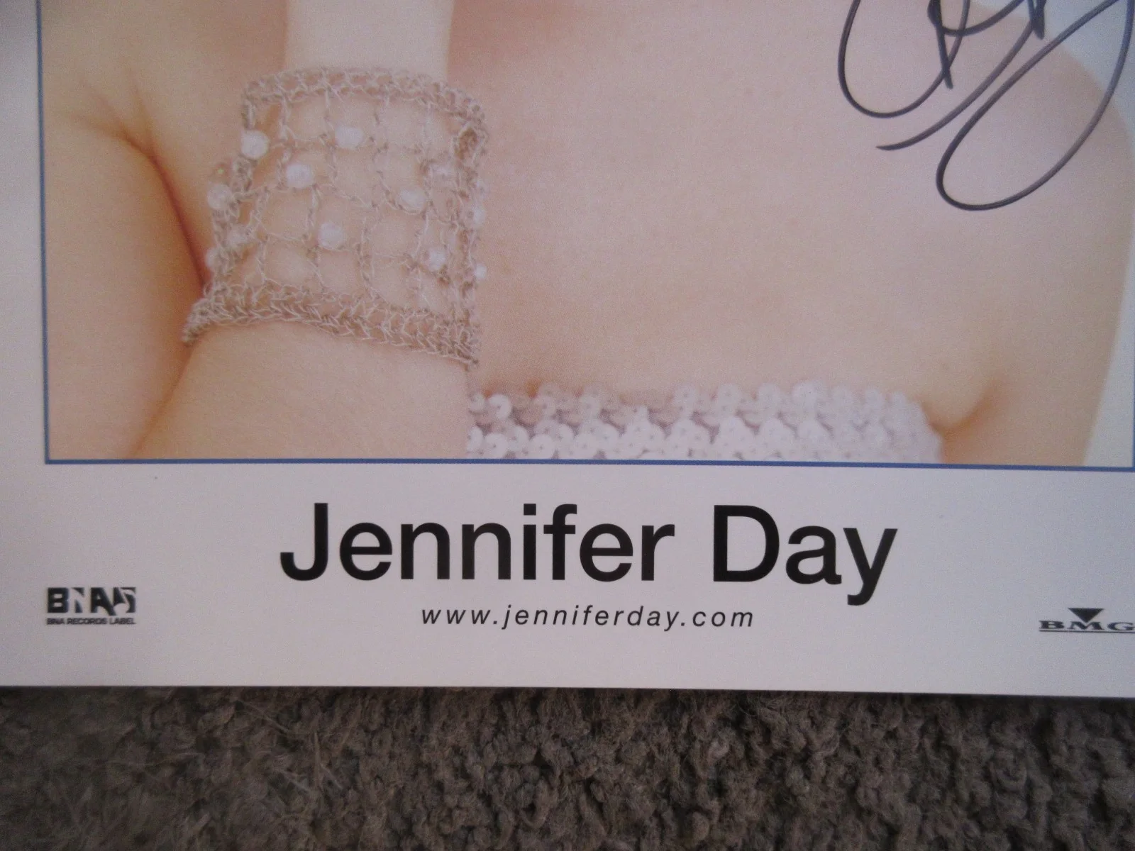 JENNIFER DAY 2000 BNA/RCA NASHVILLE 8” x 10” FULL COLOR SIGNED PUBLICITY PHOTO, изображение 3