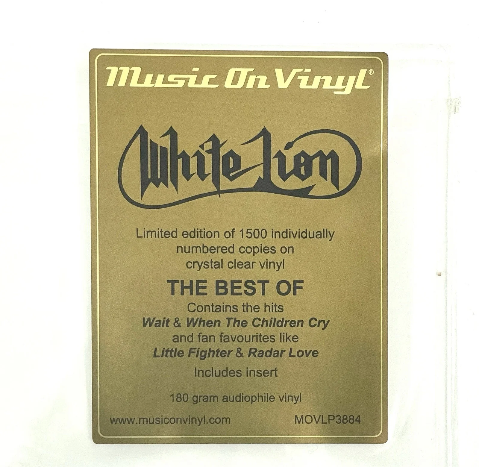 White Lion Autographed The Best Of Limited Edition Clear Vinyl Album Mike Tramp, изображение 4