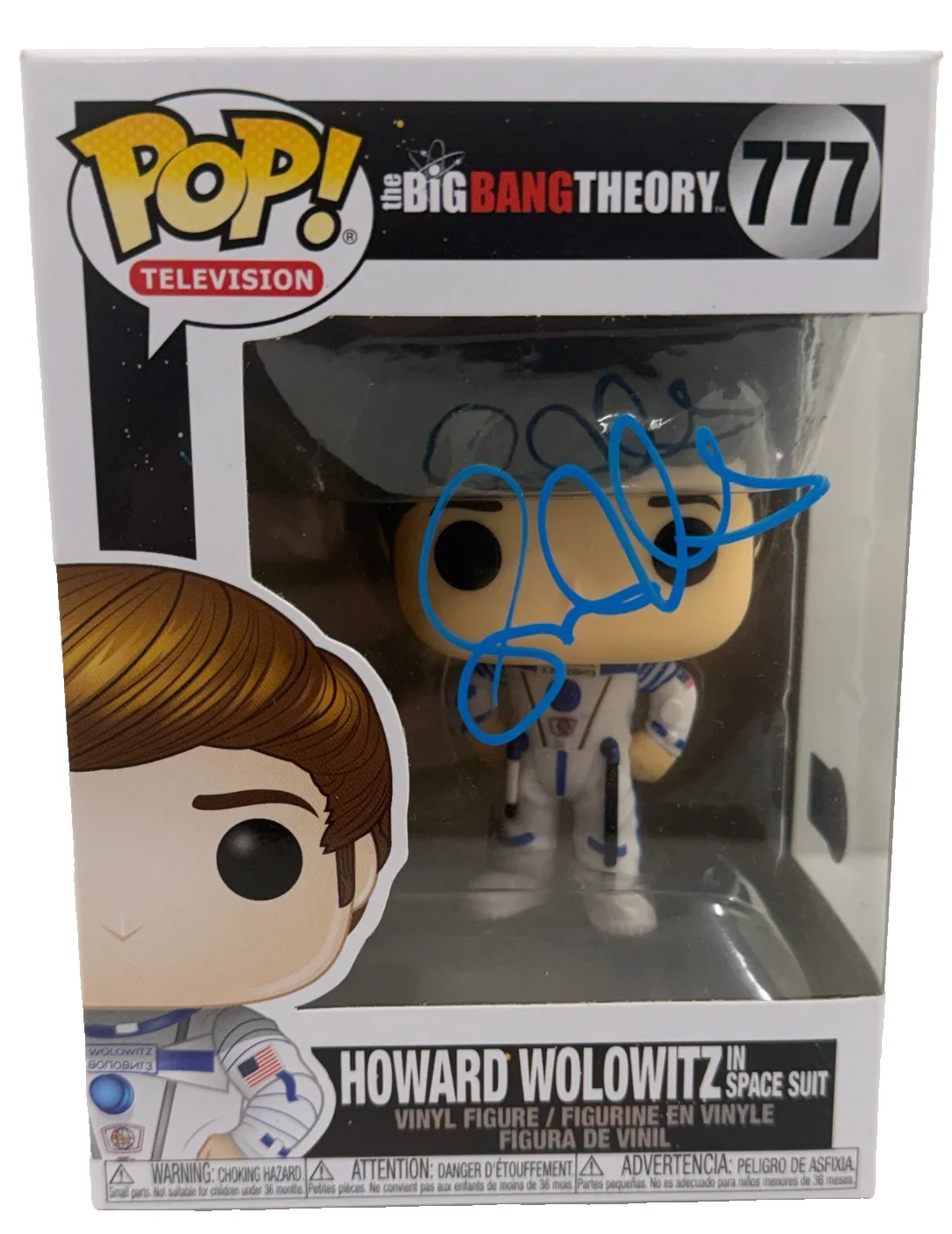 Simon Helberg — Simon Helberg Signed Howard Wolowitz Funko Big Bang Theory Autograph Beckett