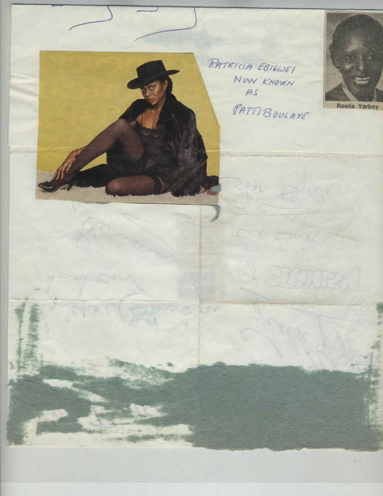 BLACK MIKADO BROADWAY AUTOGRAPHS AFRICAN AMERICAN VERY RARE, изображение 2