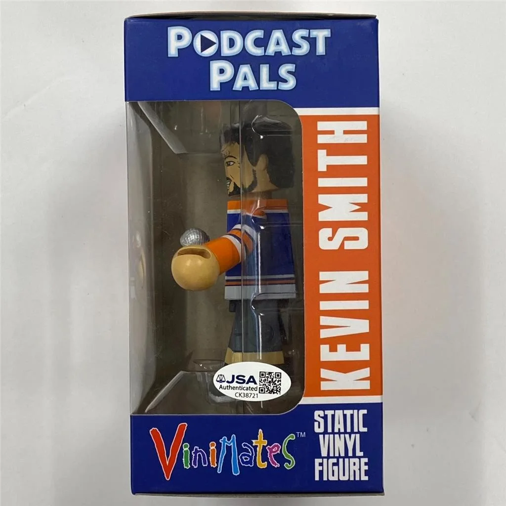 Kevin Smith signed SDCC Podcast Pals ViniMates Figure autograph JSA, image 3