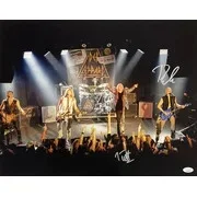 Joe Elliott — Joe Elliott Phil Collen Signed 16x20 Def Leppard Band Photo JSA ITP, изображение 4