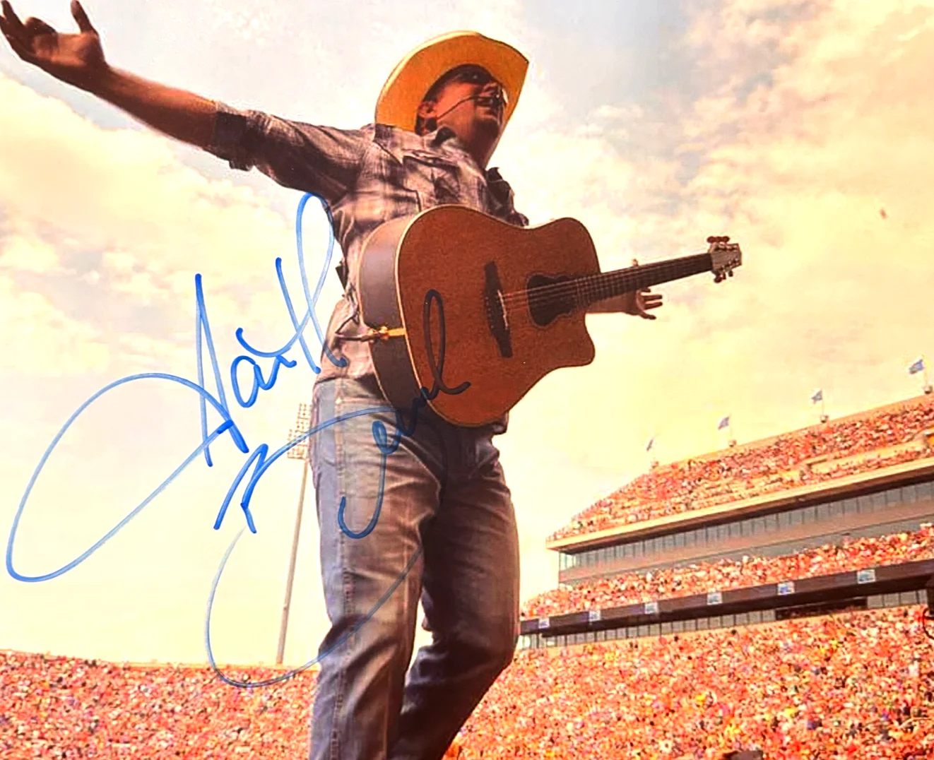 GARTH BROOKS Signed Original 8x10 inch Photo: Authentic Autograph GENUINE w/COA, изображение 3