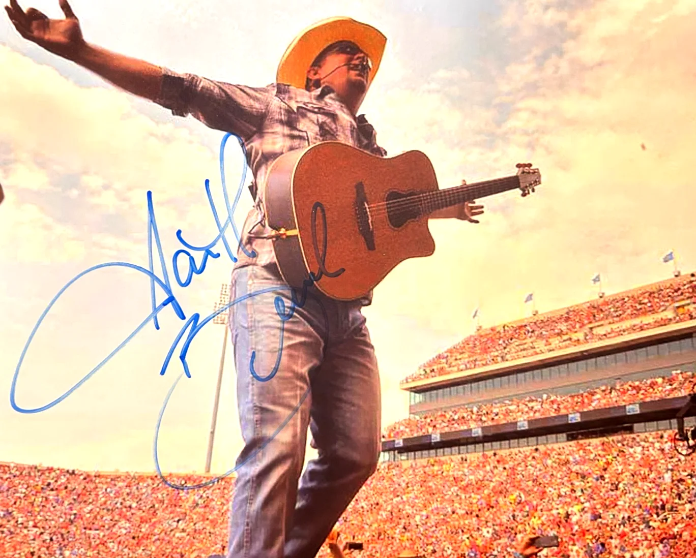 GARTH BROOKS Signed Original 8x10 inch Photo: Authentic Autograph GENUINE w/COA, изображение 5