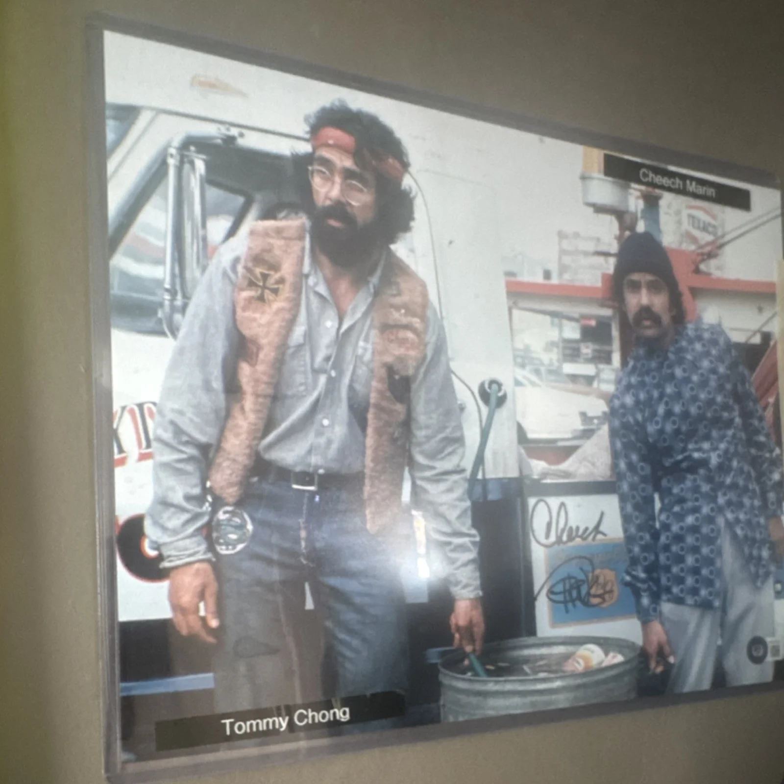 Tommy Chong, Cheech Marin — Tommy Chong & Cheech Marin Signed Movies Photograph Autograph Photo, изображение 3
