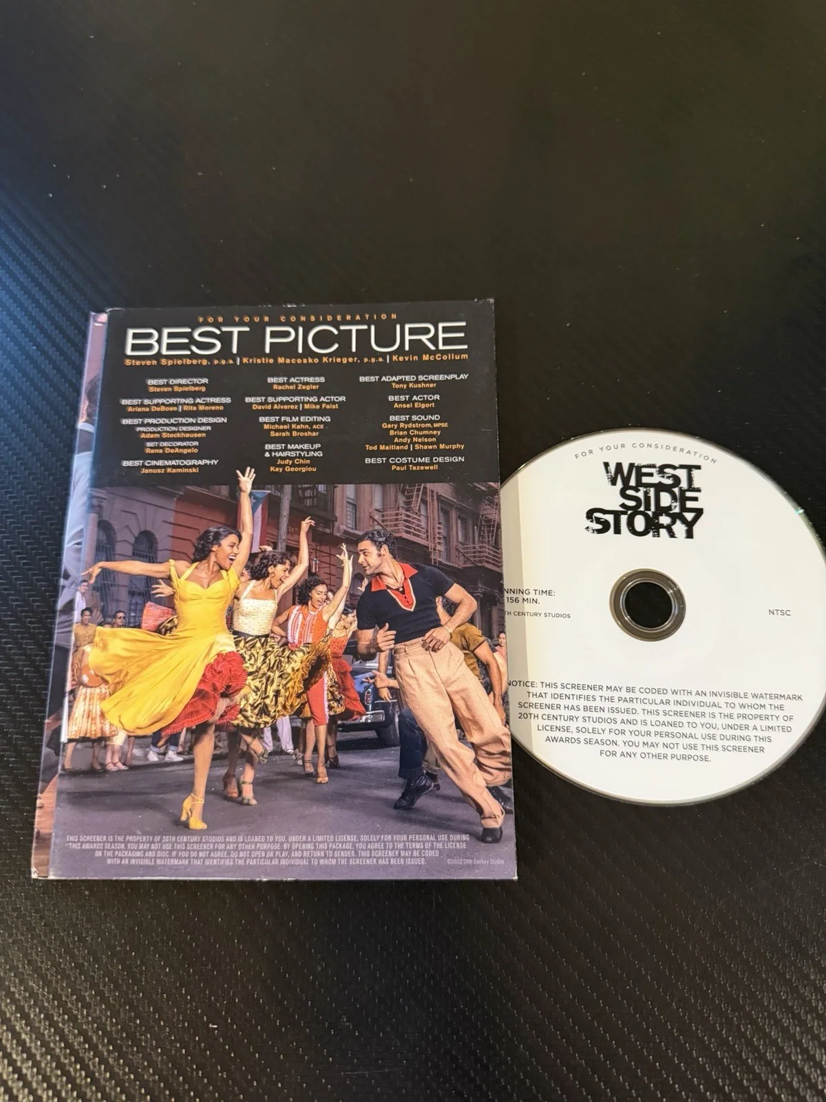 WEST SIDE STORY OSCAR FOR YOUR CONSIDERATION 2021 SCREENER,, изображение 3