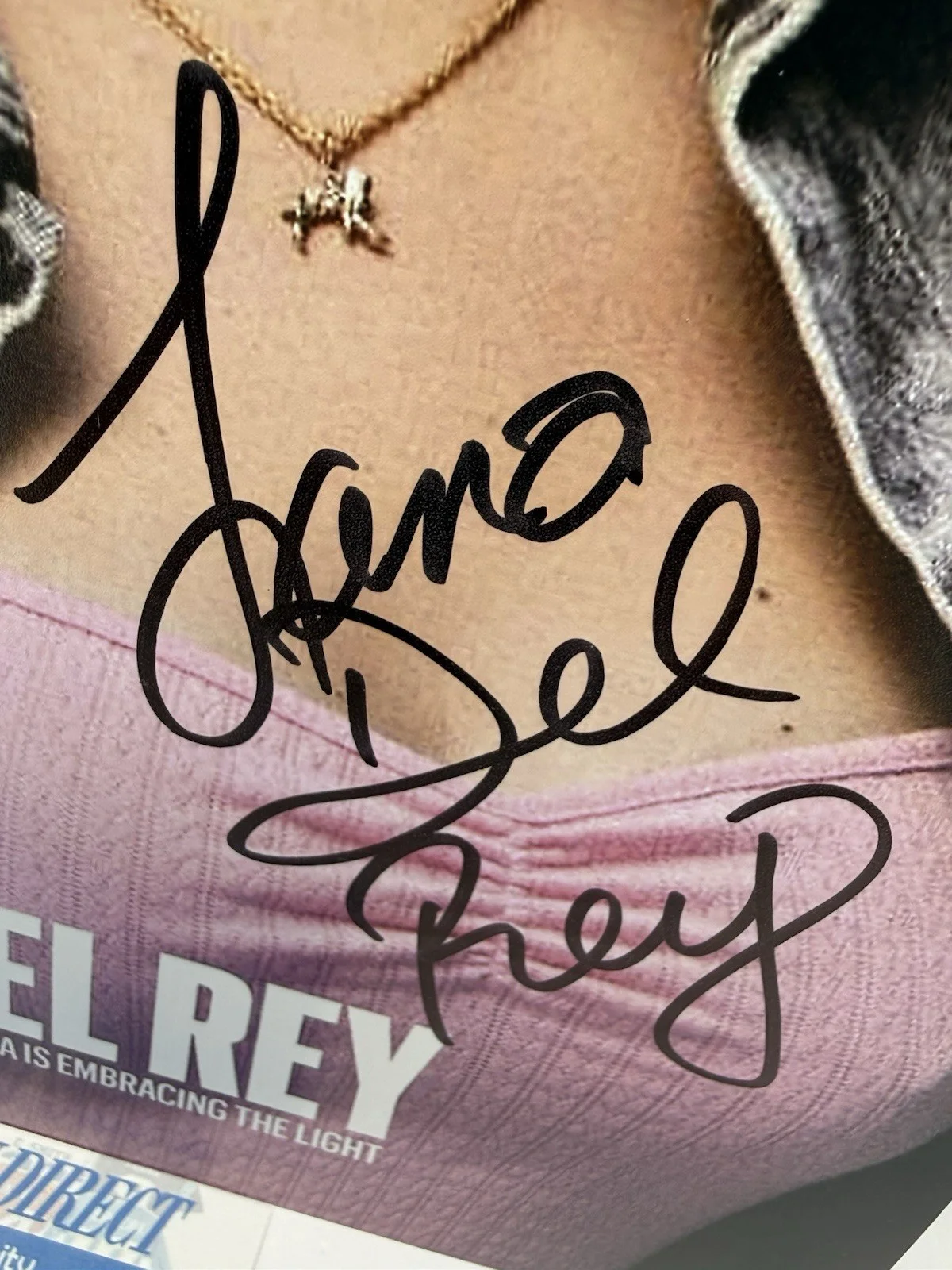 Lana Del Ray — Lana Del Ray Signed 8x10 Photo Future Rock & Roll HOF music artist AD COA, изображение 2