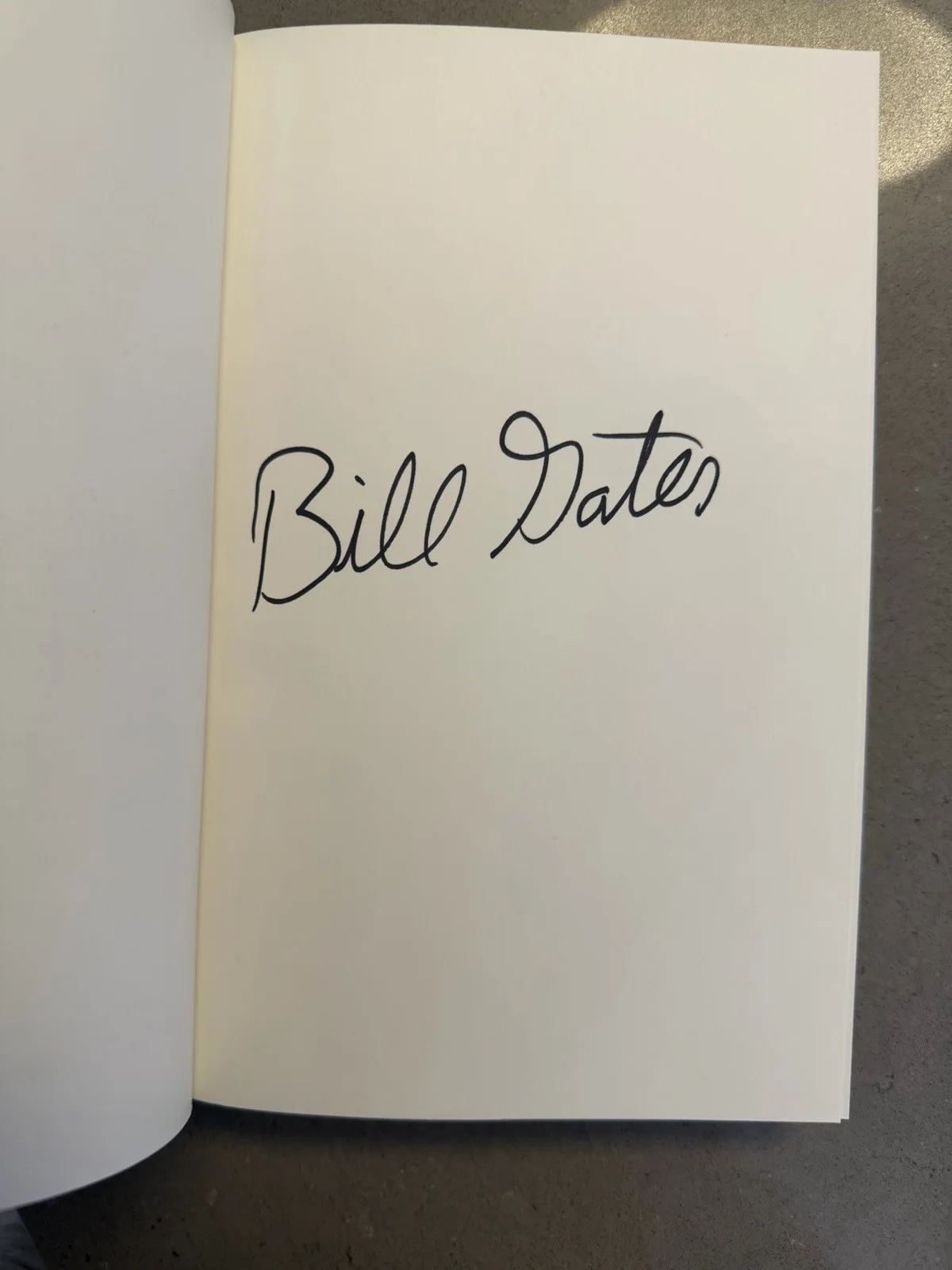 BILL GATES MICROSOFT SIGNED AUTOGRAPH SOURCE CODE HARDCOVER BOOK AUTH RARE E, image 2