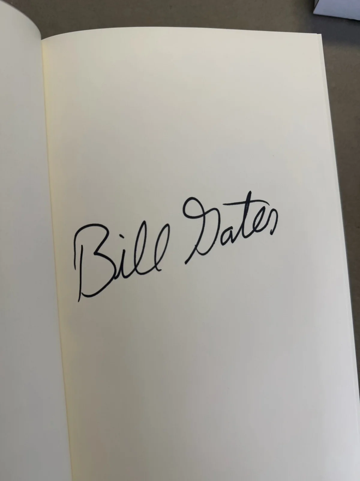 BILL GATES MICROSOFT SIGNED AUTOGRAPH SOURCE CODE HARDCOVER BOOK AUTH RARE E, image 3