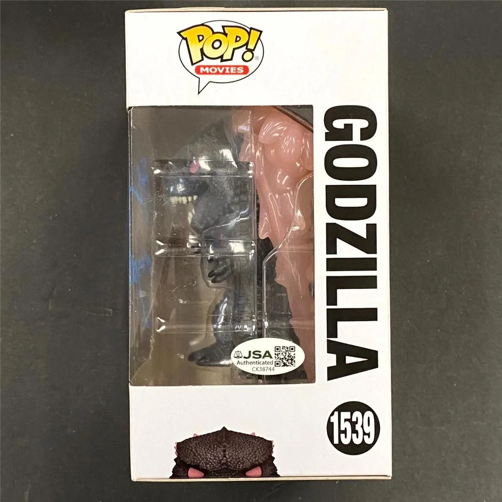 Adam Wingard signed Godzilla x Kong New Empire Funko Pop! 1539 autograph JSA, изображение 3