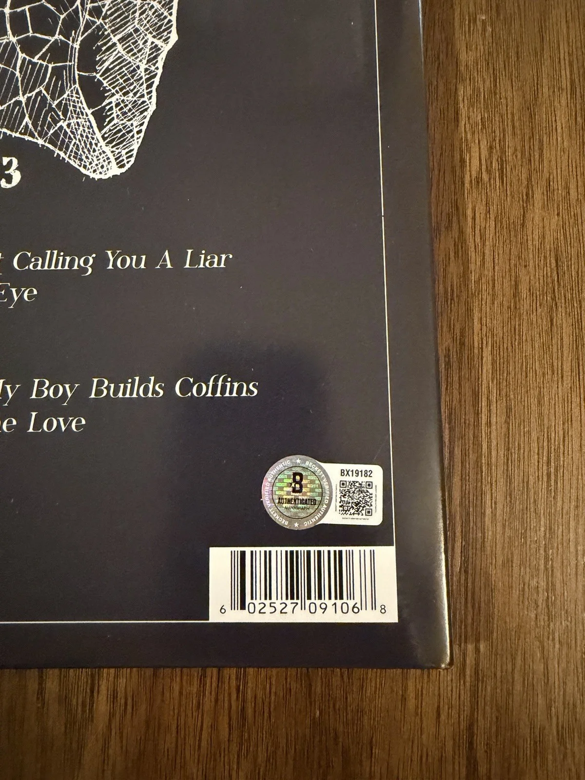 Florence Welch ‘Florence + The Machine’ Signed Vinyl Album ‘Lungs’ Beckett, image 3