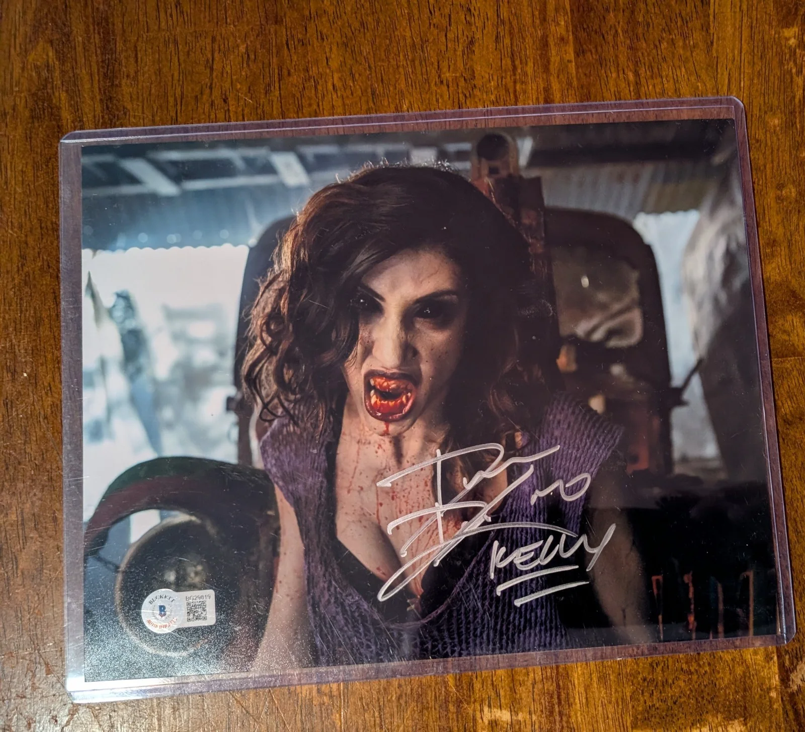 Dana DeLorenzo — Dana DeLorenzo Signed 8x10 Ash Vs Evil Dead Beckett COA