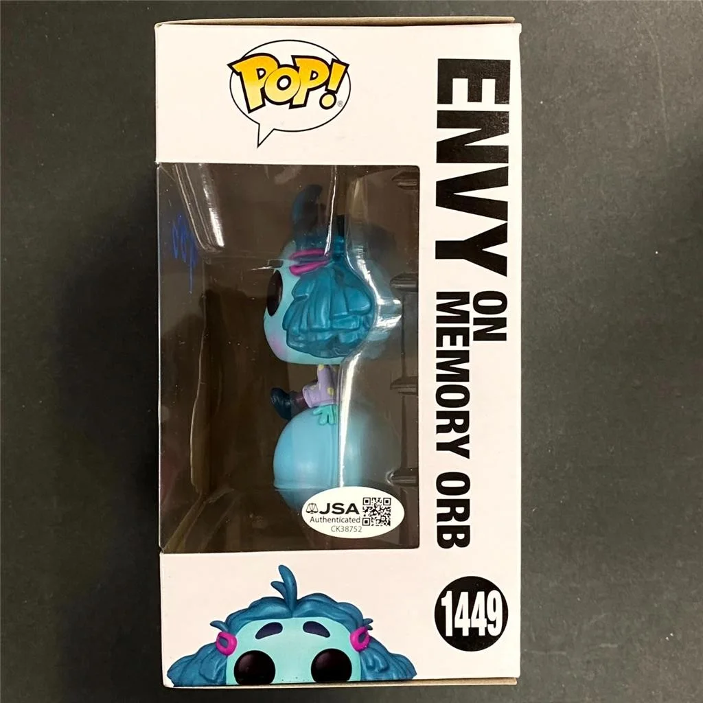 Ayo Edebiri signed Envy on Orb Inside Out 2 Funko Pop! autograph ~ JSA, image 3