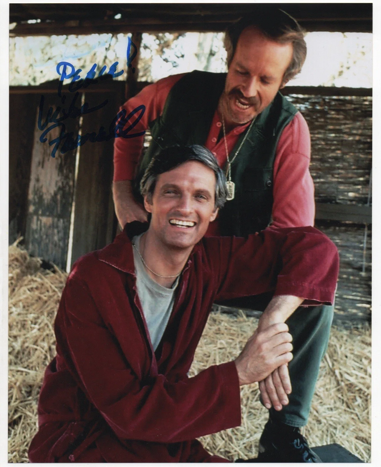 Mike Farrell — Mike Farrell signed autograph 8x10 Photo No COA Pass BAS PSA JSA MASH BJ *INR
