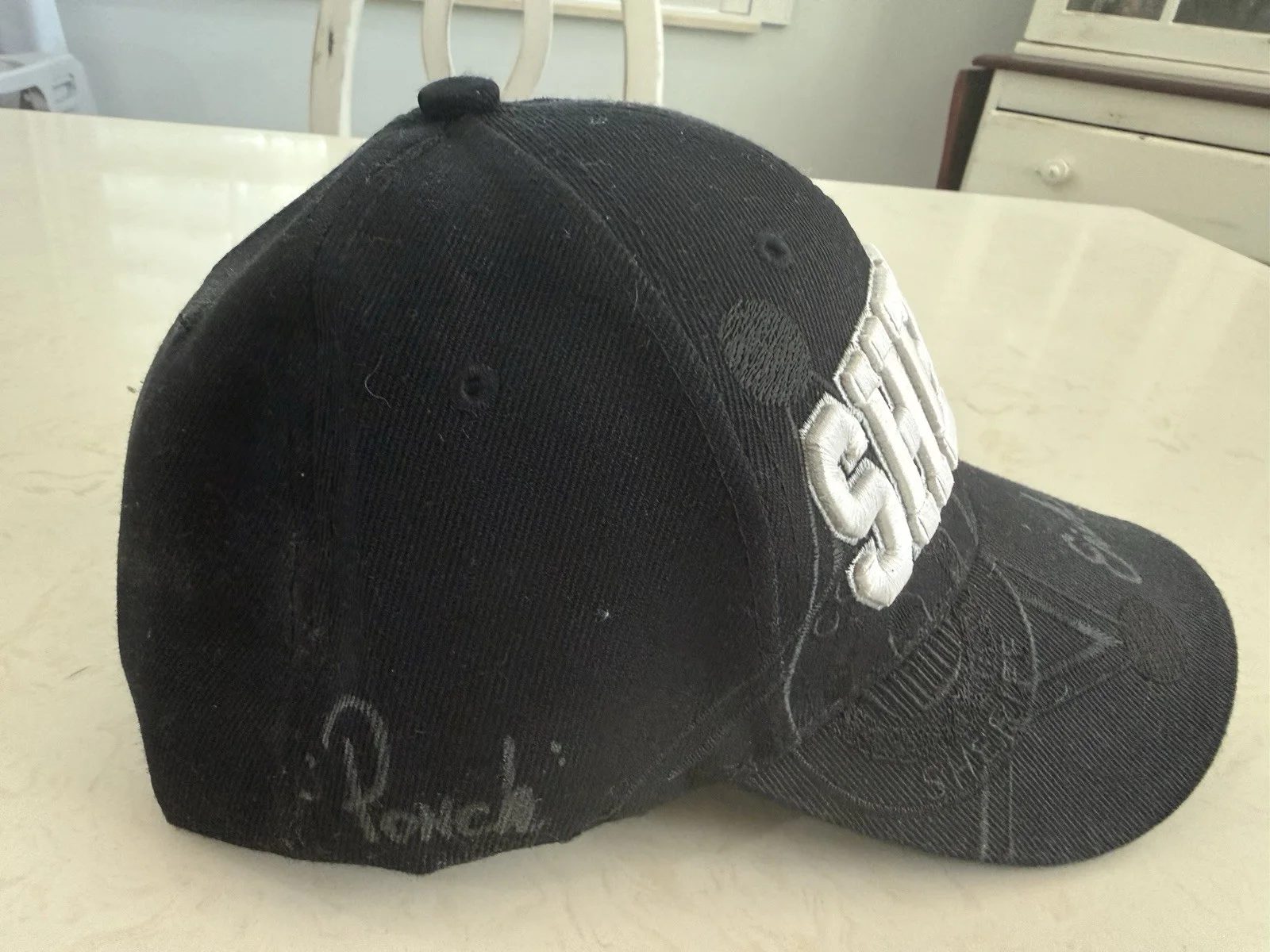 Erik Estrada Signed Sheriff Hat Cap Autographed, image 3