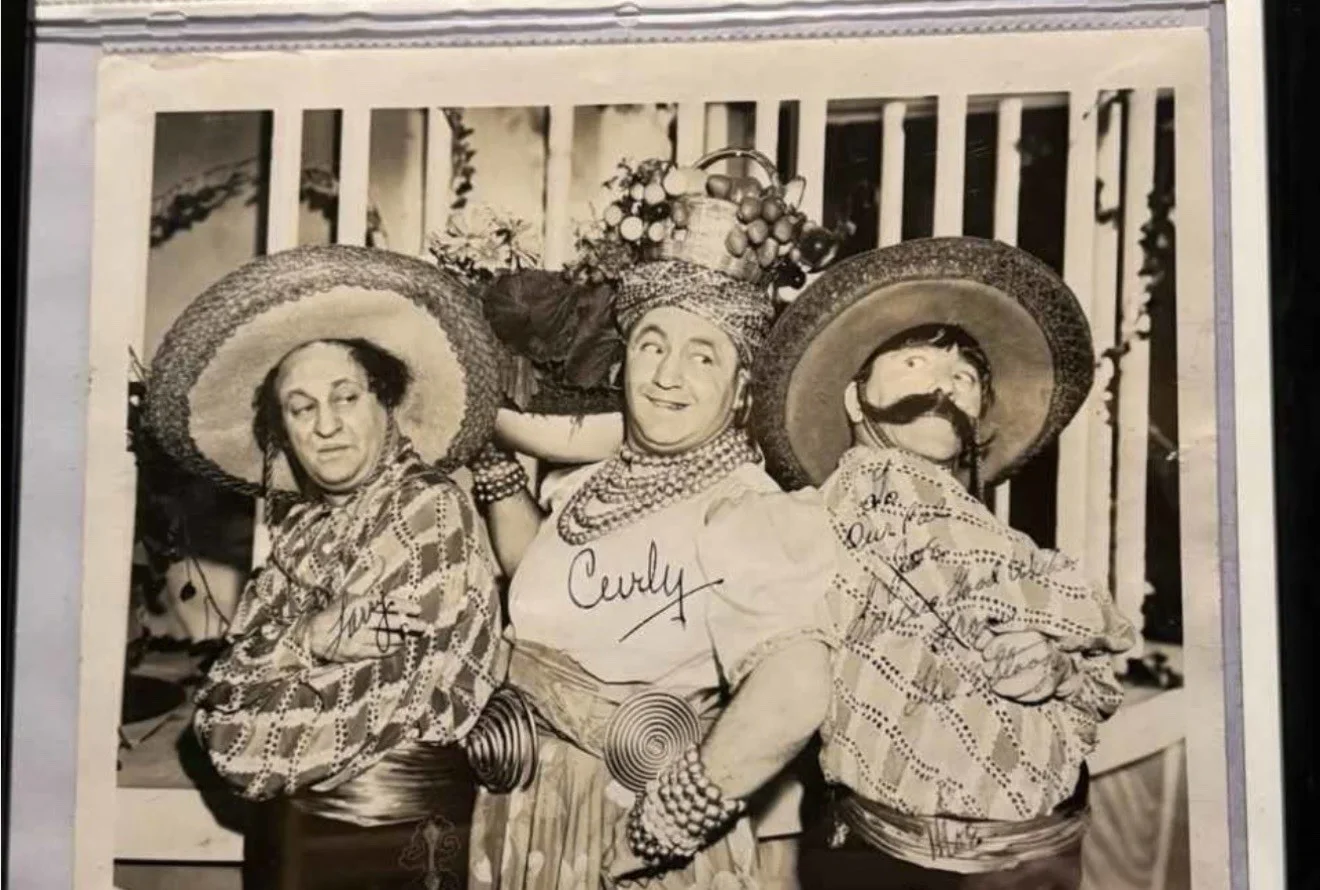The Three Stooges Photo Signed By Moe Howard Beckett Certified READ DESCRIPTION, изображение 2