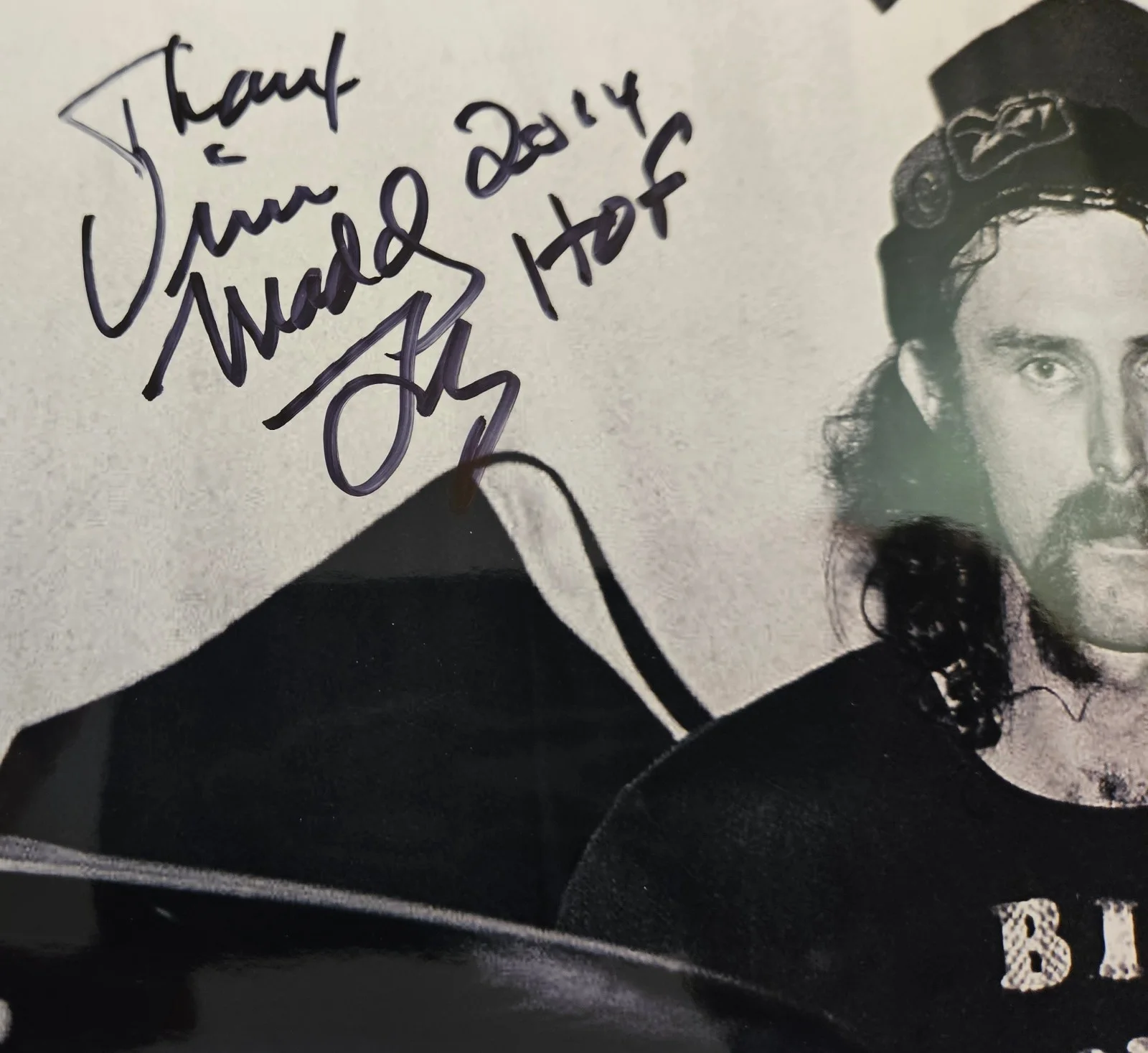 Vini "Mad Dog" Lopez SIGNED 8x10 E Street Band Drummer, изображение 2