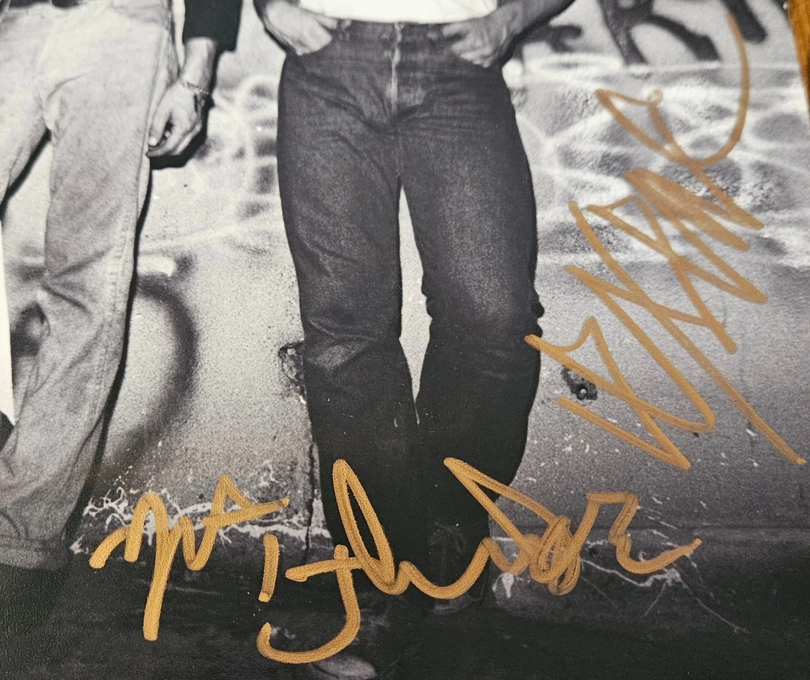 X (Punk Band) Signed 8x10 Photo Full Band Rare, изображение 2