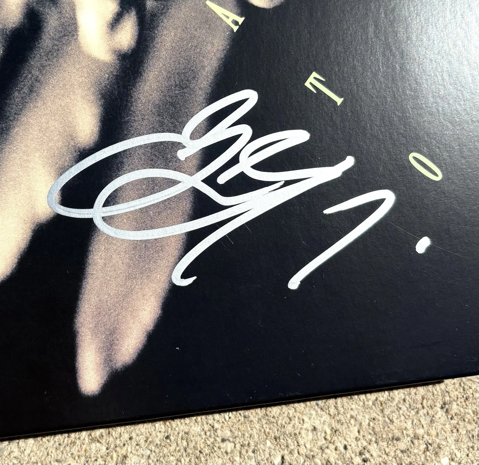 BAD RELIGION SIGNED Clear Vinyl JSA COA Generator, image 2