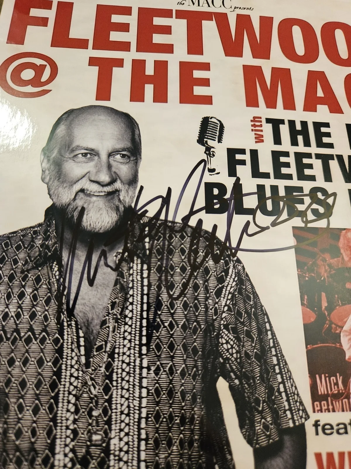 Mick Fleetwood SIGNED 8x10, image 2