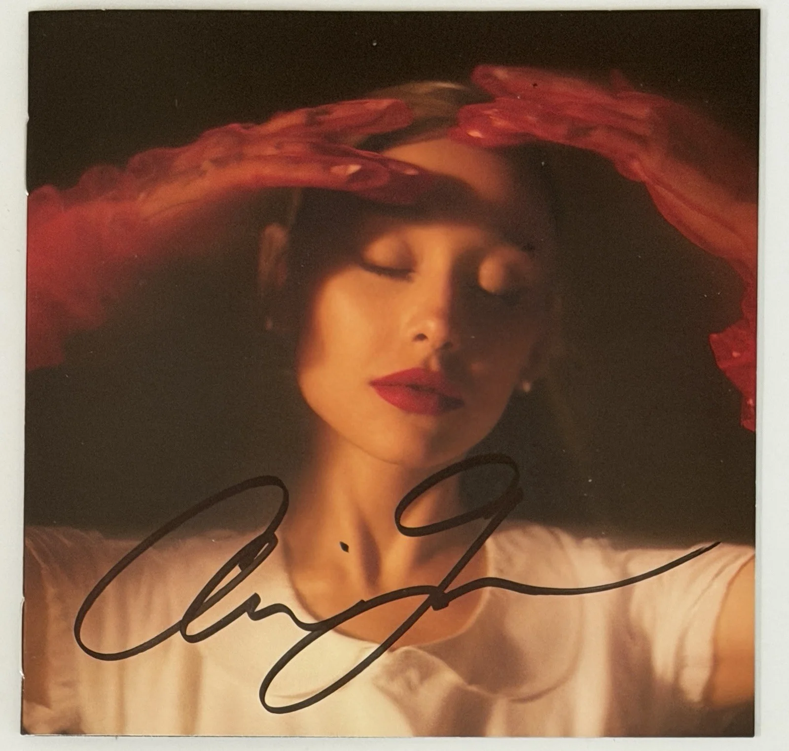 FRAMED Ariana Grande SIGNED Eternal Sunshine Booklet FULL AUTO & CD PSA DNA COA, изображение 3