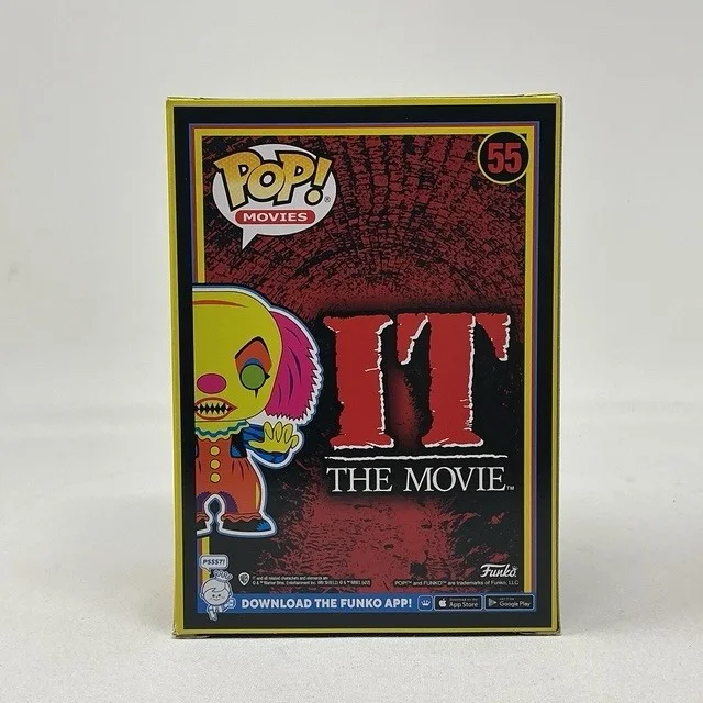 Tim Curry — Tim Curry Autographed Pennywise IT Limited Edition Blacklight Funko Pop OCCM, image 4