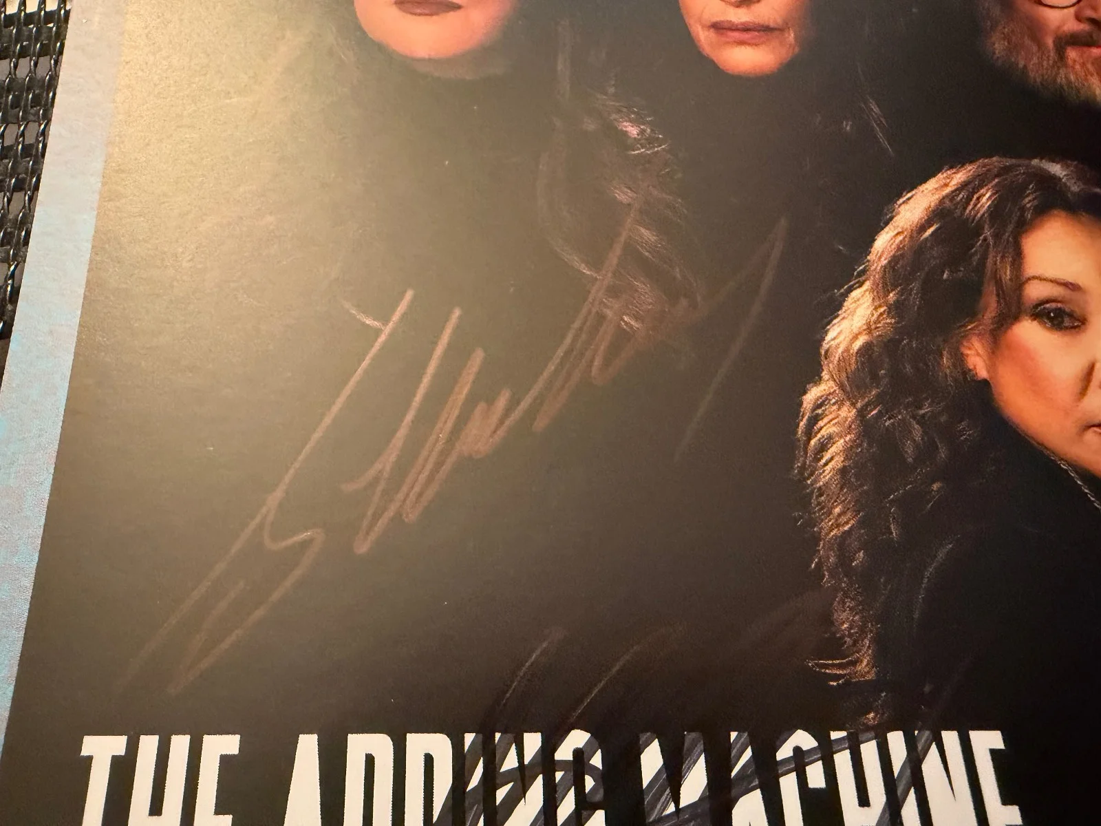 The Adding Machine Cast Signed Off Broadway Postcard 'Playbill' Jennifer Tilly +, image 2