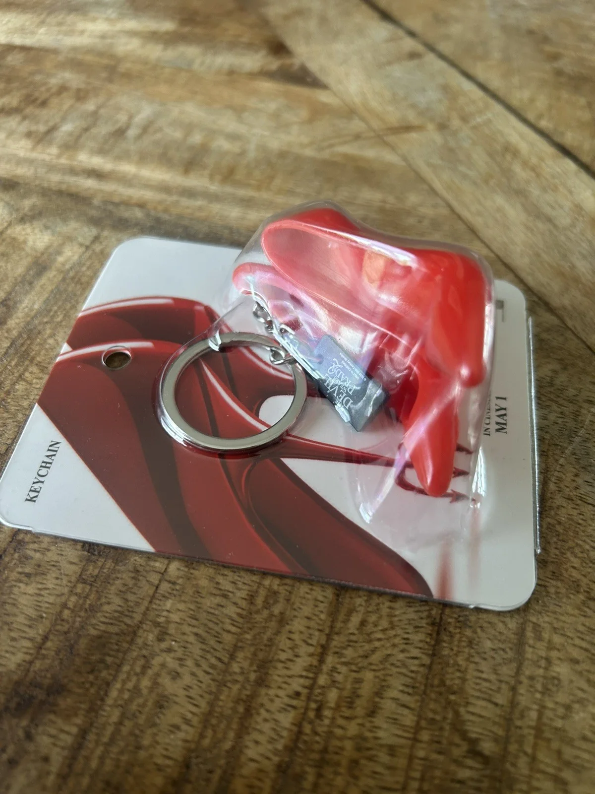 The Devil Wears PRADA 2 Movie Merchandise Heels Keychain Keyring, image 2
