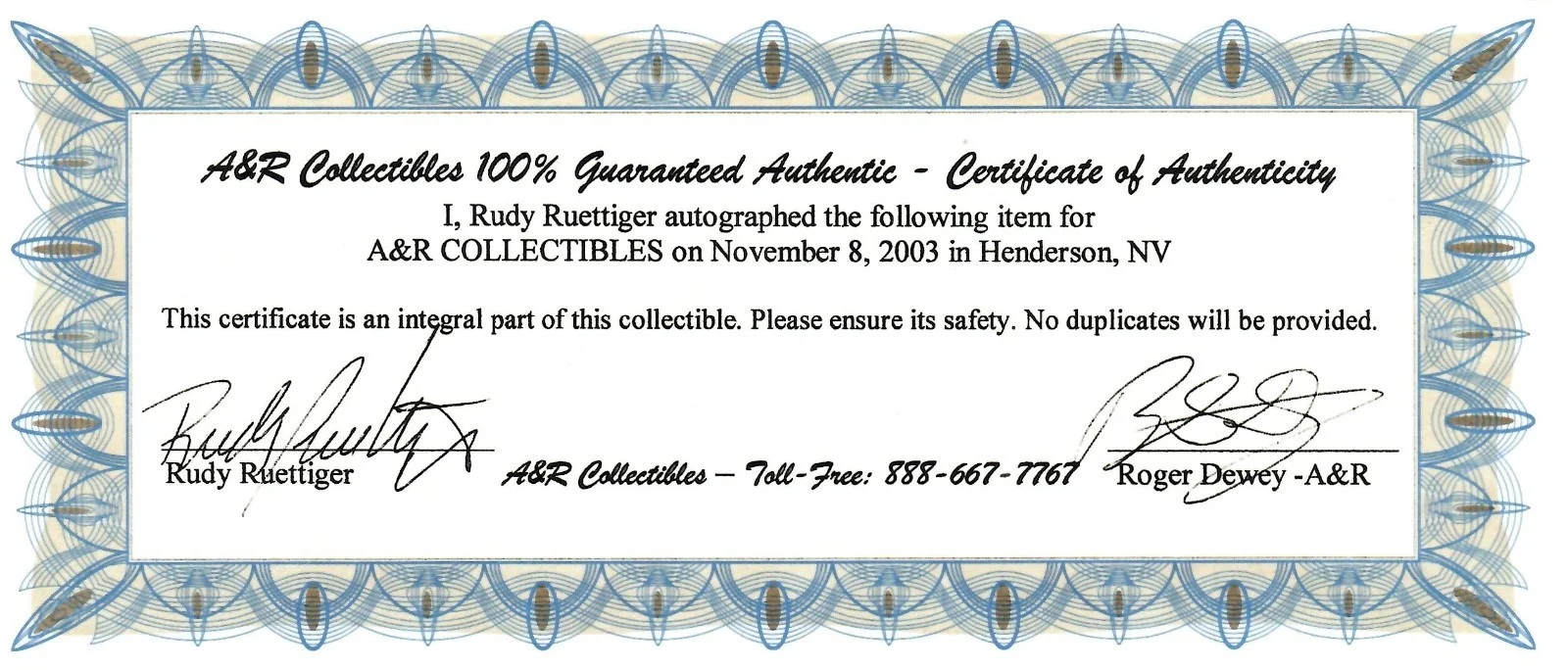 Rudy Ruettiger — Rudy Ruettiger Autographed Rudy Movie Poster with #45 37x26.5", изображение 5