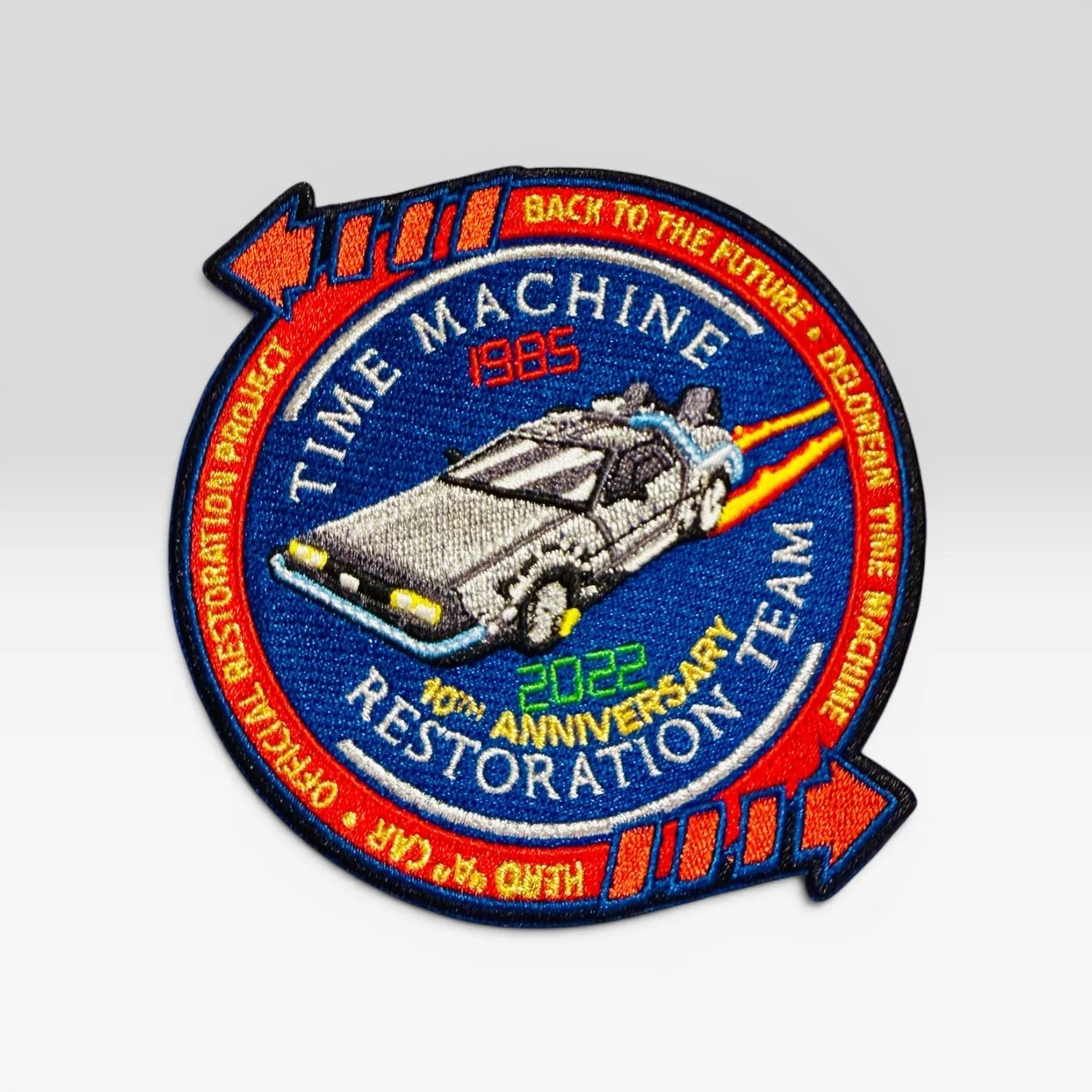 Back to the Future – Section of Screen Used DeLorean Interior Trim Mini Display, изображение 3