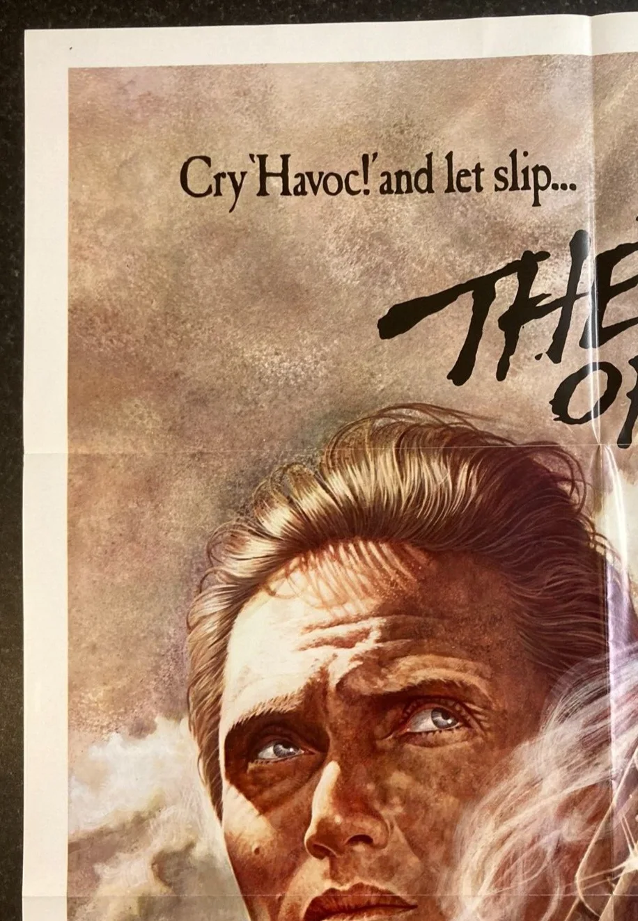 THE DOGS OF WAR 1980 Original Cinema US ONE SHEET Movie POSTER Walken & Berenger, изображение 4
