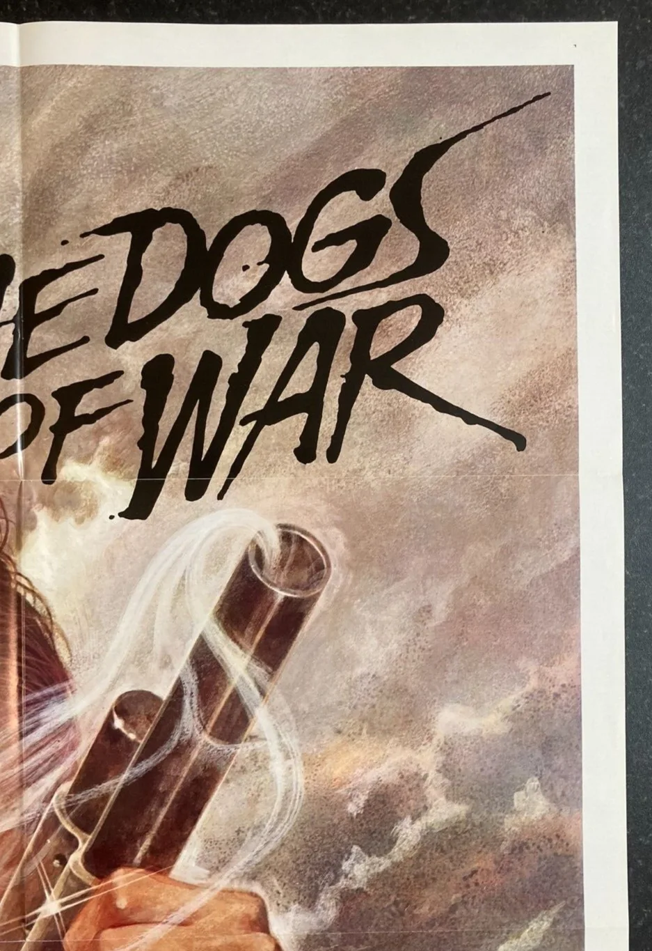 THE DOGS OF WAR 1980 Original Cinema US ONE SHEET Movie POSTER Walken & Berenger, изображение 5