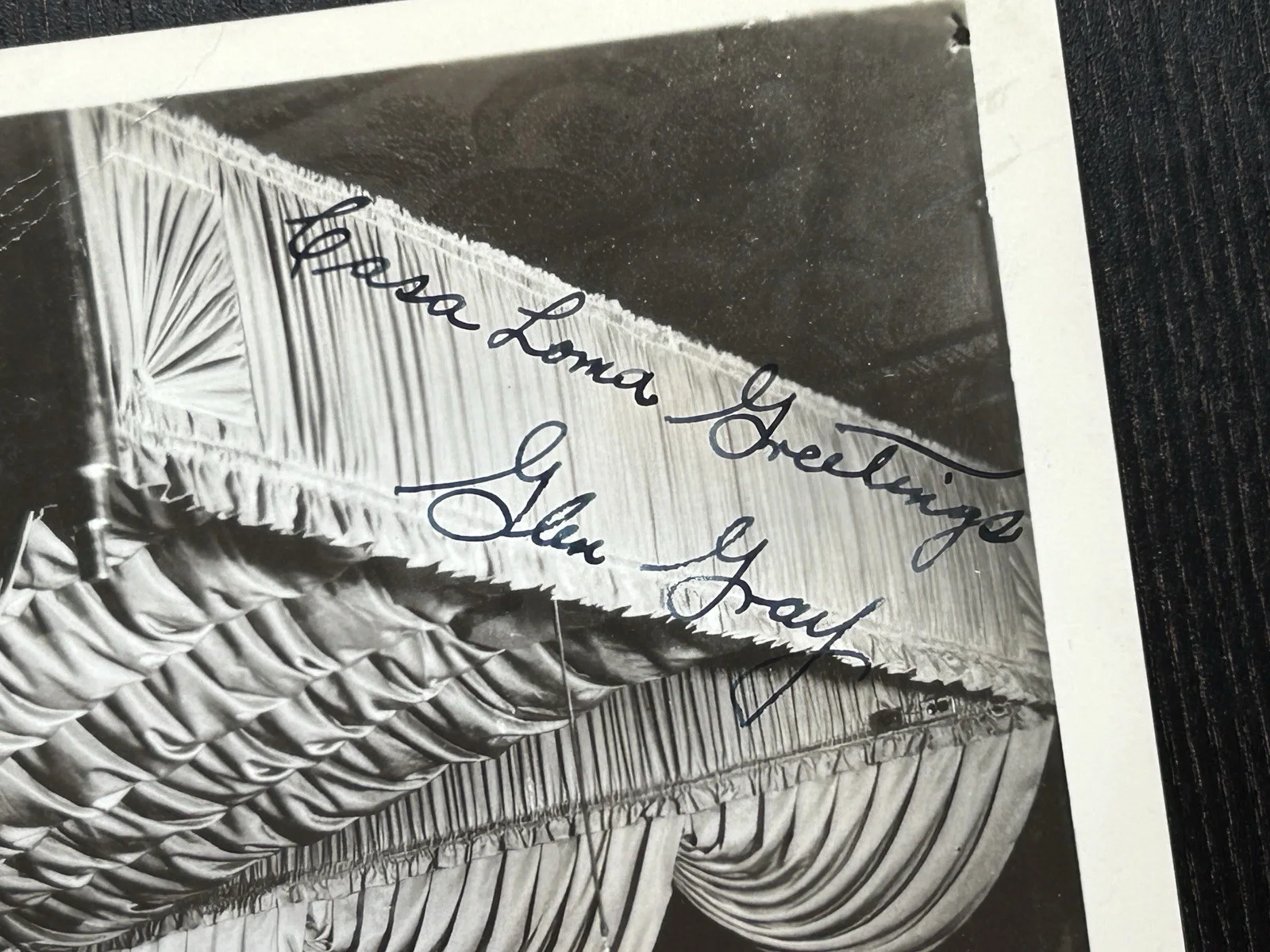 GLEN GRAY 1930s SIGNED PHOTO Original Autograph JSA Casa Loma Orchestra JAZZ, image 3