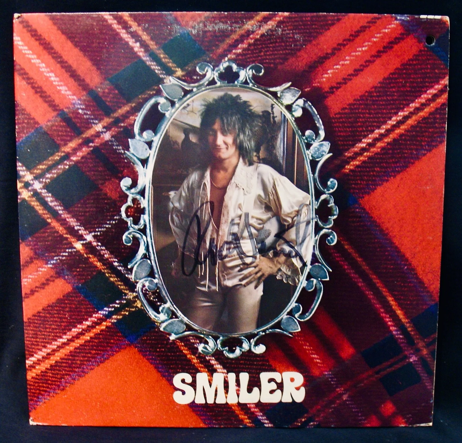ROD STEWART Signed SMILER Album (Near Mint)~THE FACES~Sex Symbol~Ron Wood, изображение 2