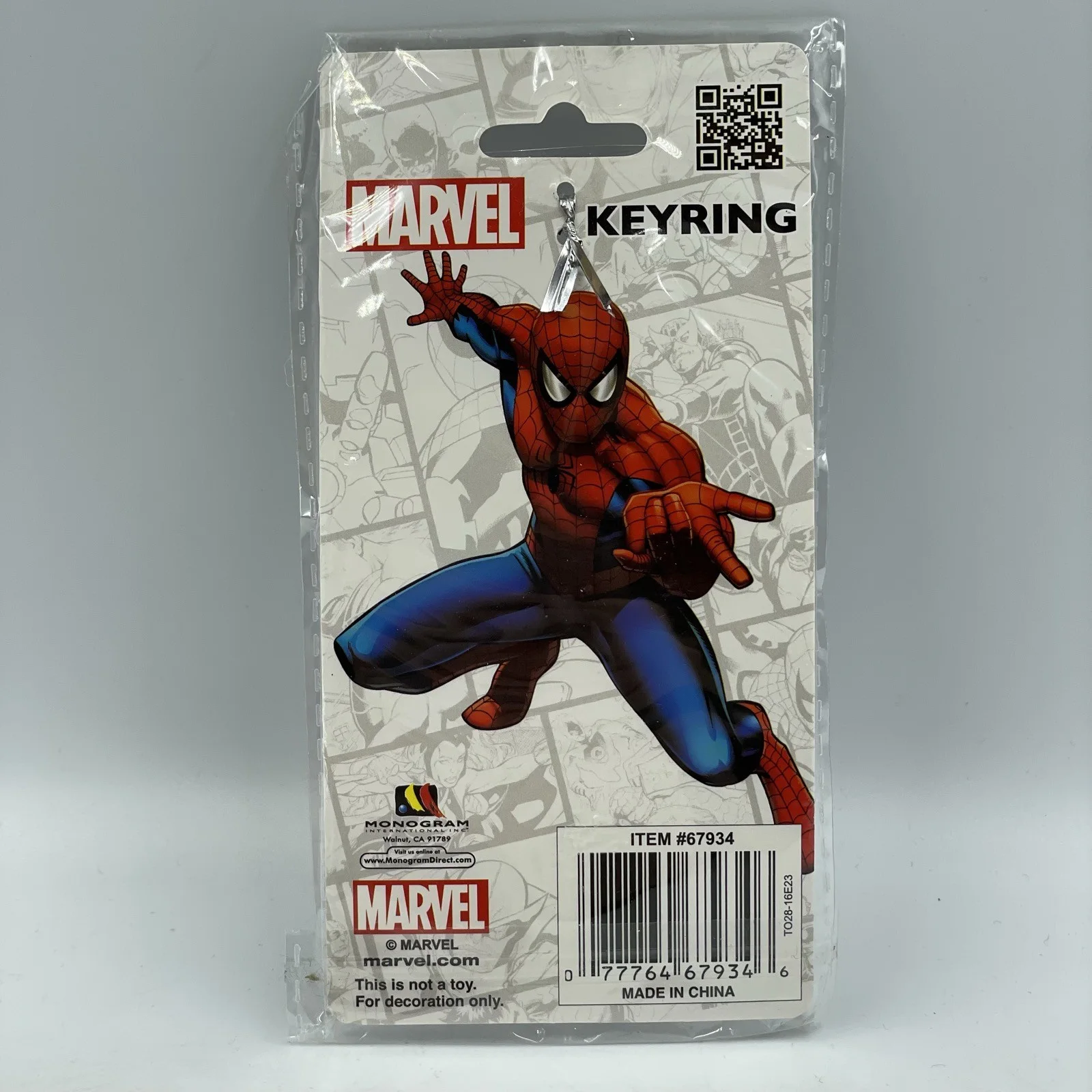 Spider-Man Keyring • Colour • Marvel Avengers • Keychain • Official • New, image 2