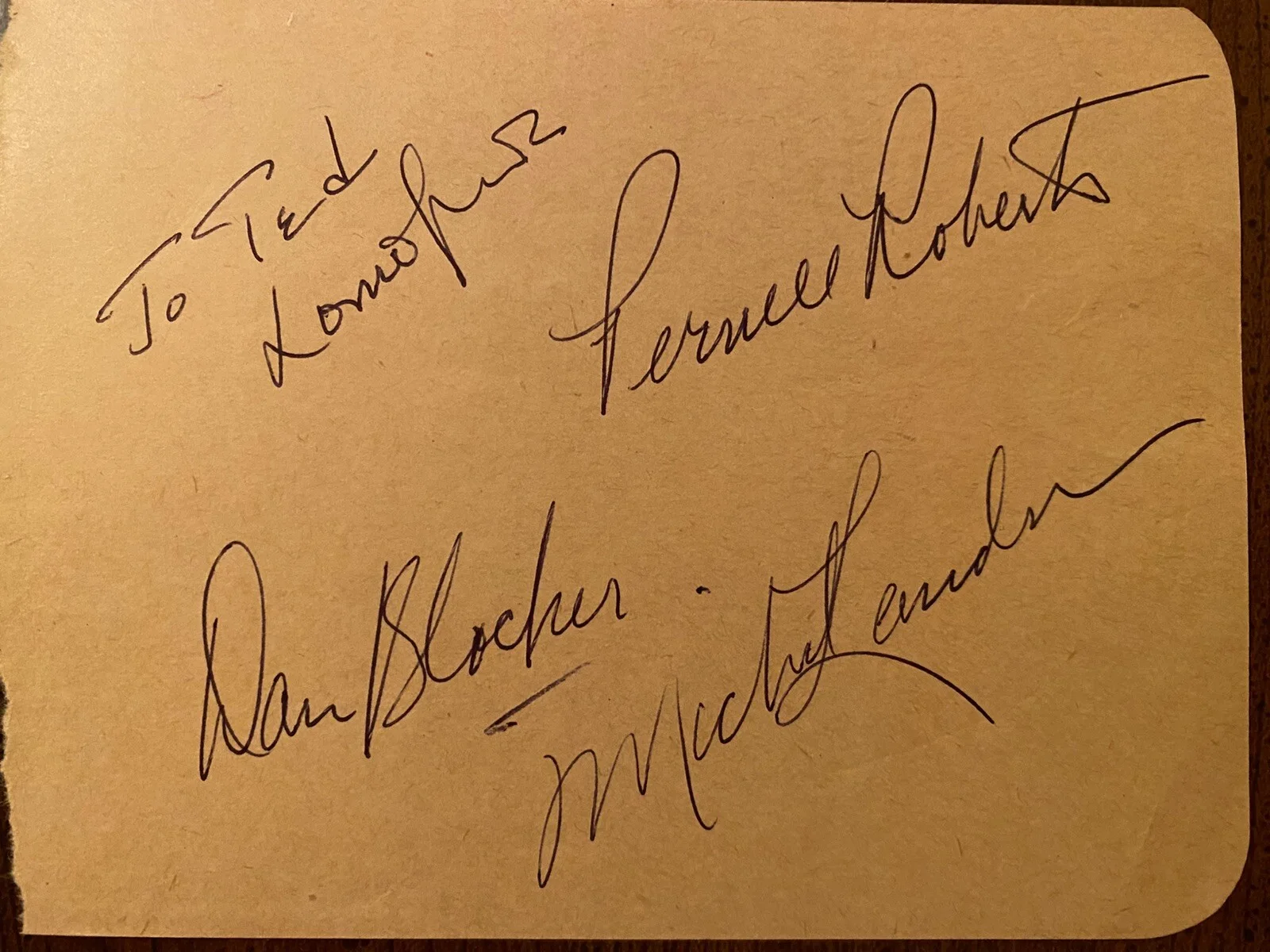 Bonanza Cast, Victor Sen Yung — Bonanza Cast Victor Sen Yung Signed Autographed Vintage Album Page Lot With COAs, изображение 2