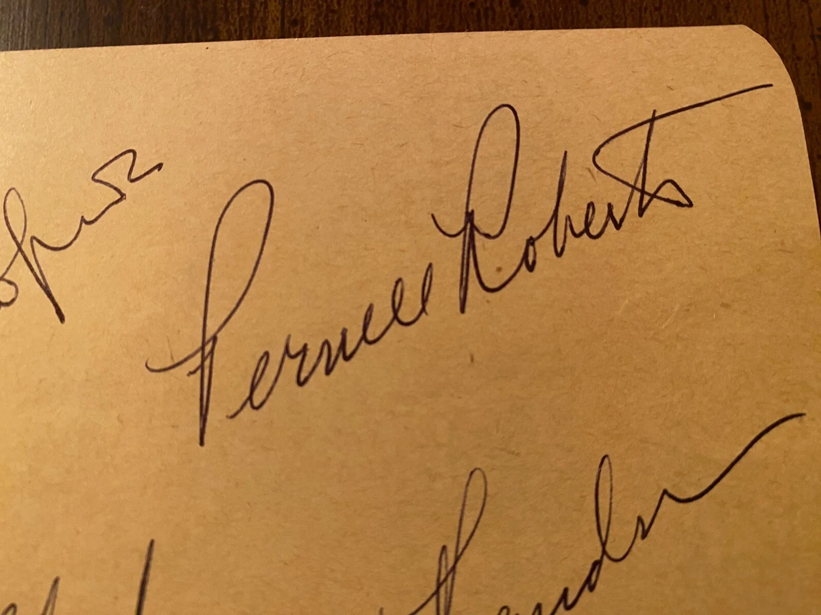 Bonanza Cast, Victor Sen Yung — Bonanza Cast Victor Sen Yung Signed Autographed Vintage Album Page Lot With COAs, изображение 5