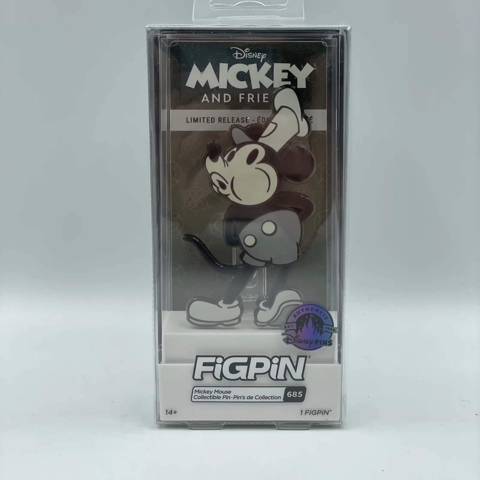 FiGPiN #685 Mickey Mouse Steamboat Willie • Disney Pin Trading • Disney Badge, изображение 2