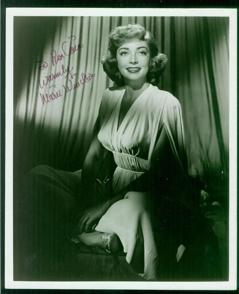 Marie Windsor — MP0559, Original Signed/Autograph of Marie Windsor, Stage, Radio, Movies and TV