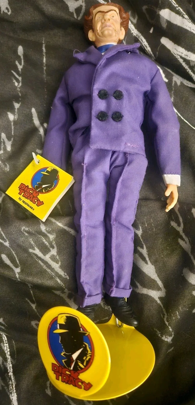 William Forsythe — William Forsythe Signed Dick Tracy Flat Top Figure W/Stand, изображение 3
