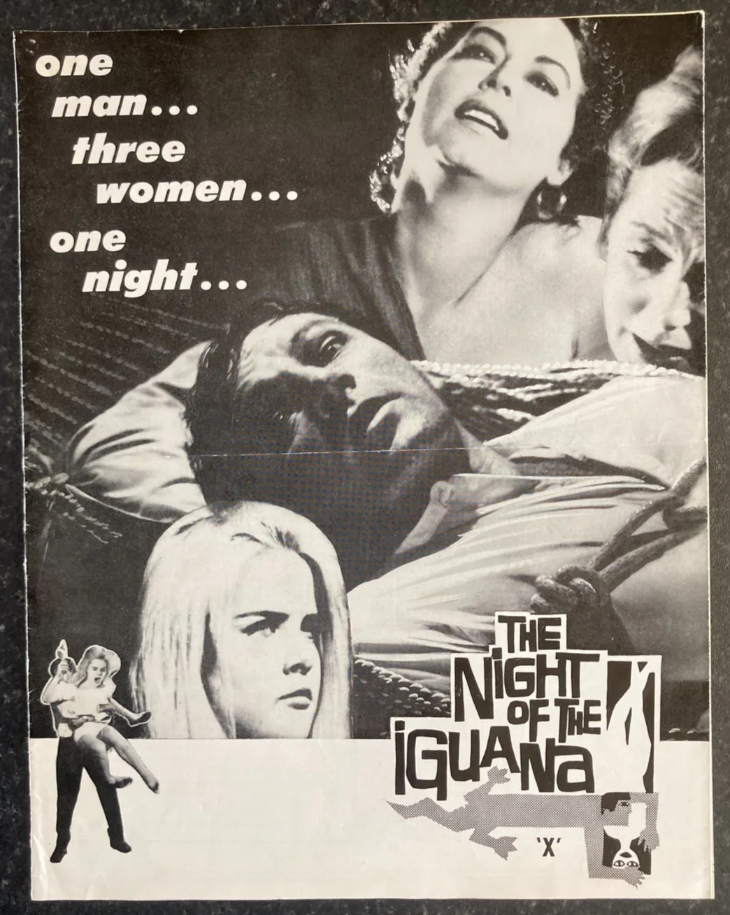 THE NIGHT OF THE IGUANA 1964 Original Movie UK Campaign PressBook & Promo Extras, изображение 2